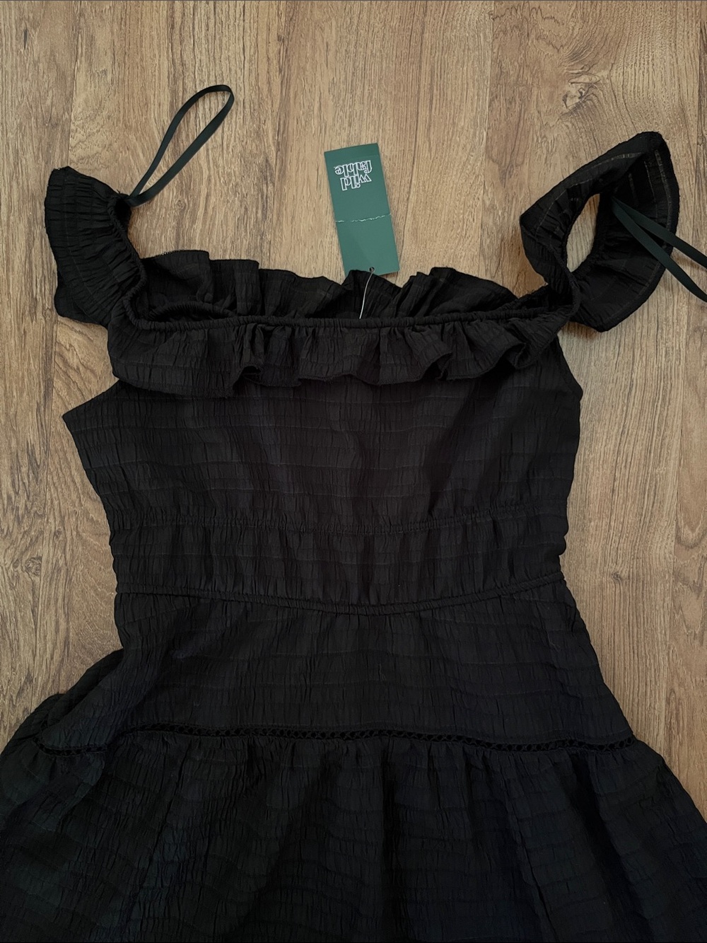 NWT Wild Fable Ruffle Tiered Dress Small - Picture 2 of 6